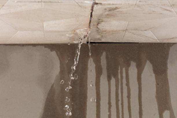 Professional Commercial Water Damage Restoration technician working in Port Murray, NJ